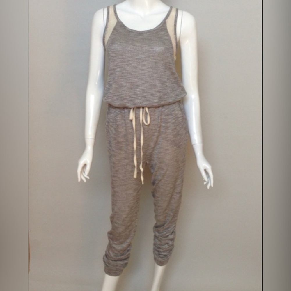 HOMAGE Heather Gray Jumpsuit